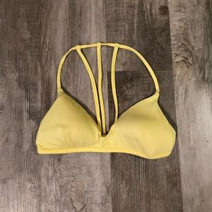 Plumeria swimwear swimsuit top